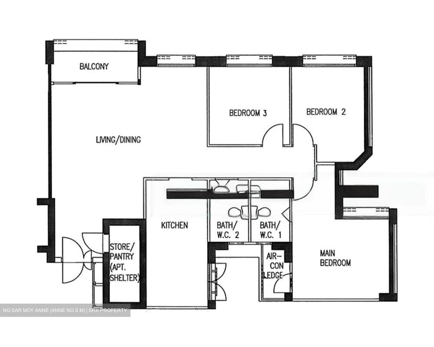 Blk 55 Strathmore Avenue (Queenstown), HDB 4 Rooms #558157581